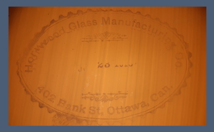 Horwood Glass Manufacturing Co. Stamp