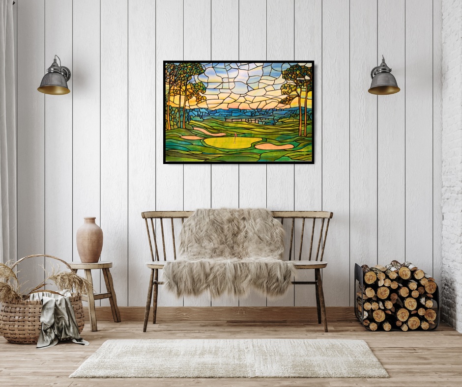 STained Glass illusion Golf Course